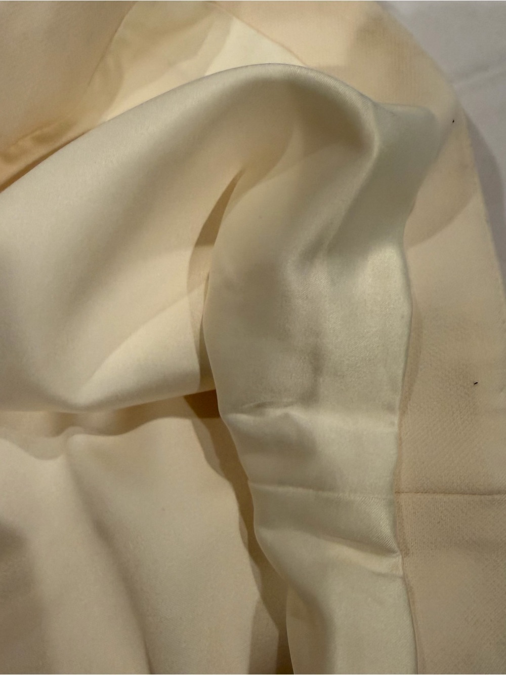 STAUD Cream Button Front Sleeveless Midi Dress XS NWOT - Picture 7 of 8